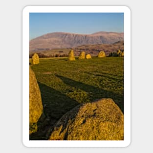 Castlerigg Stone Circle, UK (13) Sticker